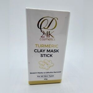 SEALED: D24K Cosmetics Turmeric Clay Mask Stick - Brightening & Firming